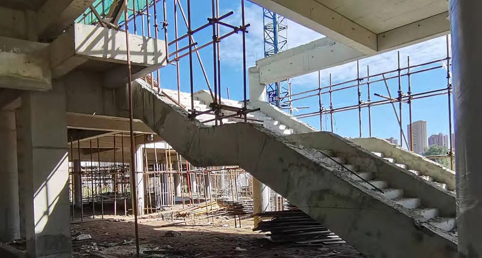 Fushun Experimental Middle School — Under construction
