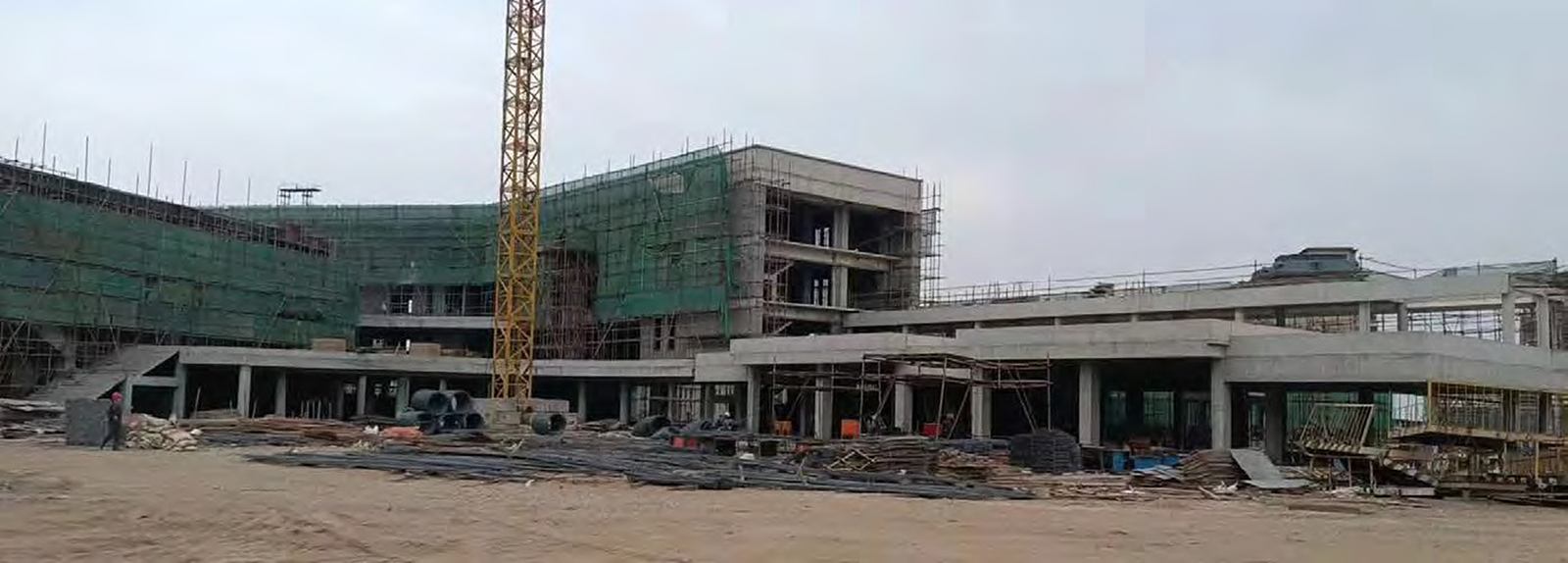 Fushun Experimental Middle School — Under construction
