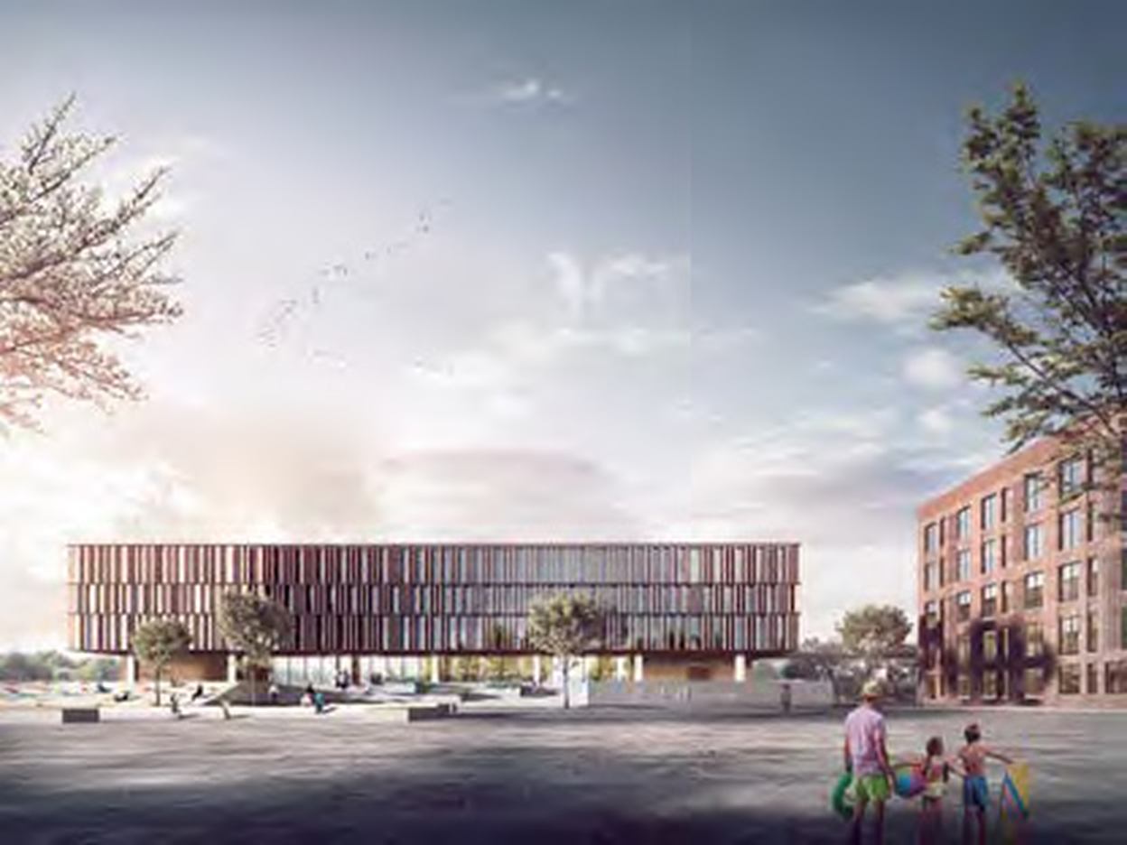 Fushun Experimental Middle School — View