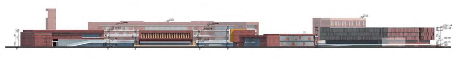 Fushun Experimental Middle School — Elevation