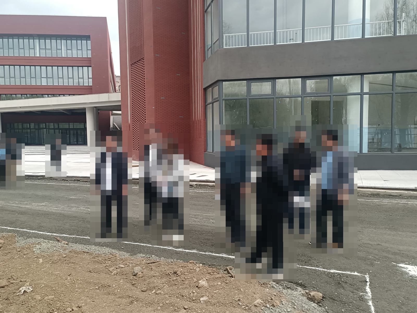 Fushun Experimental Middle School — On site