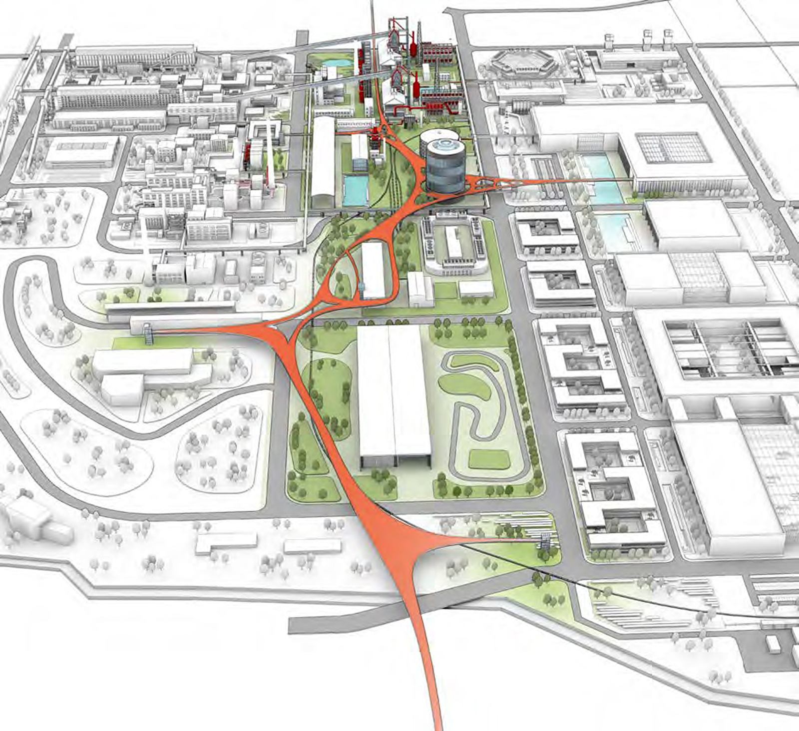 Shougang Qinhuangdao Racing Valley — Site plan