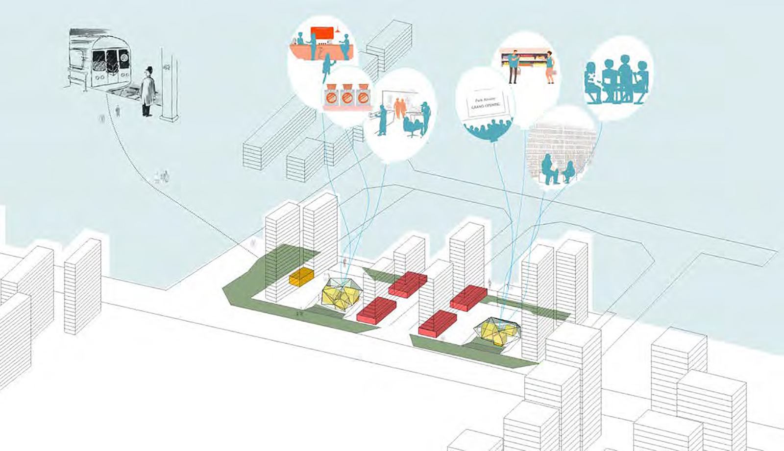 Vanke Jiugong Rental Housing — Analysis diagram