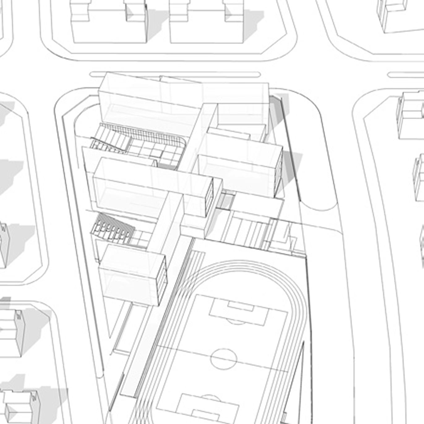 Xi'an Vanke Lidesi Primary School — Analysis diagram
