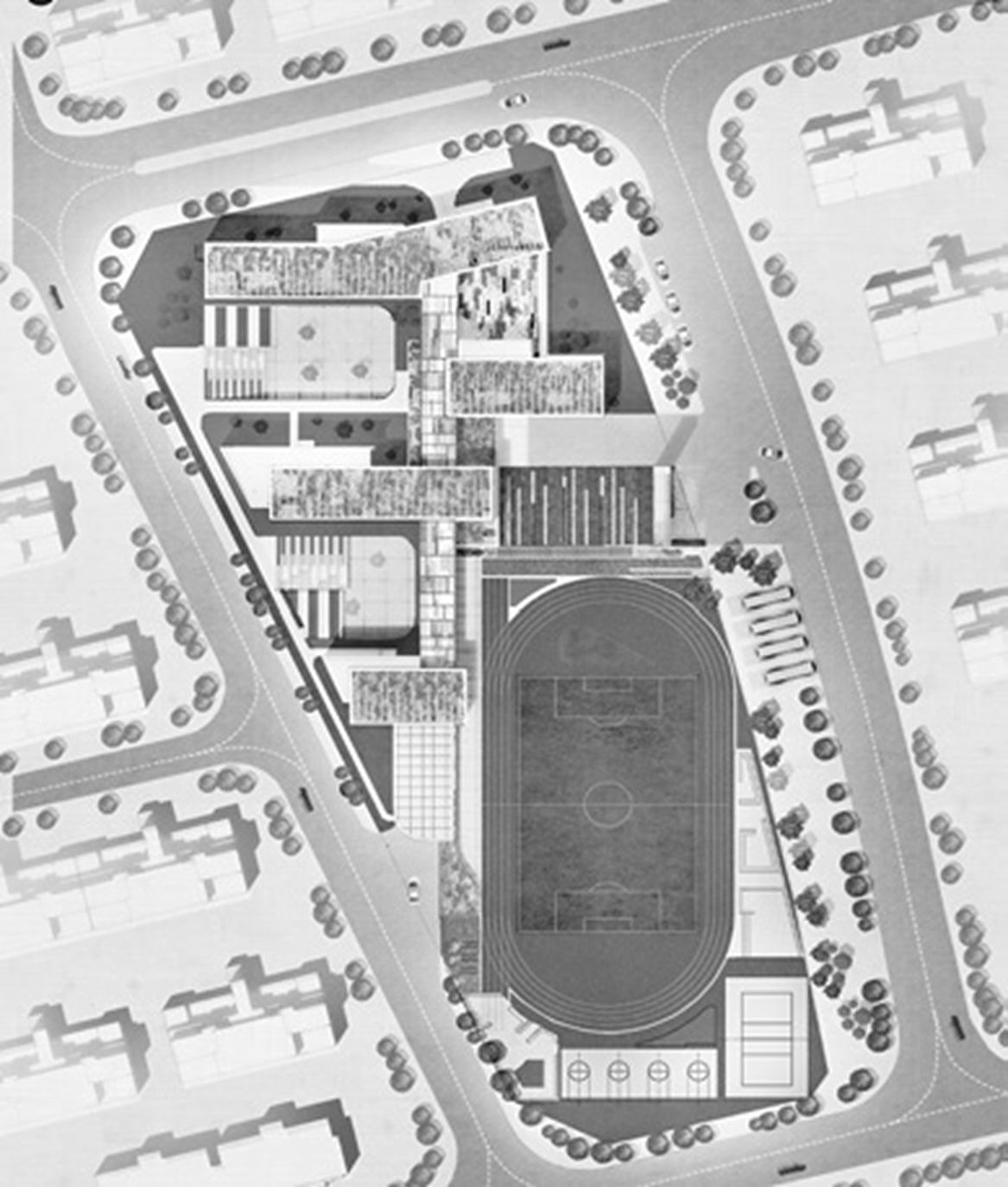 Xi'an Vanke Lidesi Primary School — Plan
